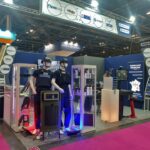Photo de notre stand à Milipol LPSA, où nous exposons des solutions de sécurité intérieure et des innovations pour le secteur de la protection.
