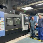 Photo de la nouvelle machine centre d'usinage à Ecquevilly, conçue pour offrir une précision maximale et une performance optimale dans nos processus de fabrication.