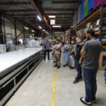 Visite intersite RSE QVT site romanais industrie VTD